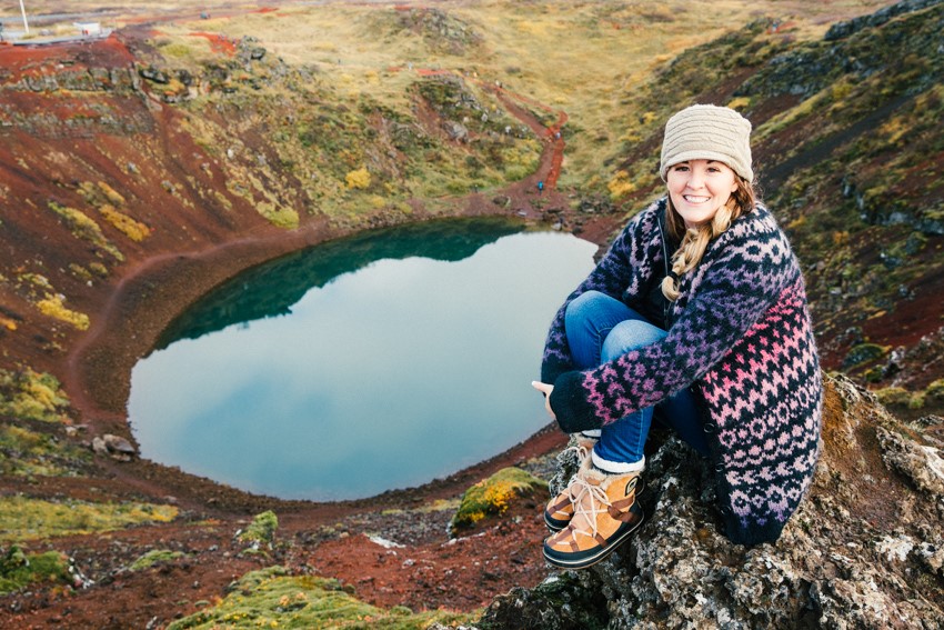 Visiting Kerið Crater in South Iceland